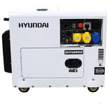 瓜州现代DHY6000SE 6.5kVA柴油发电机